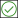 Here is an image of a green checkmark in a green circle indicating the field is successfully configured.